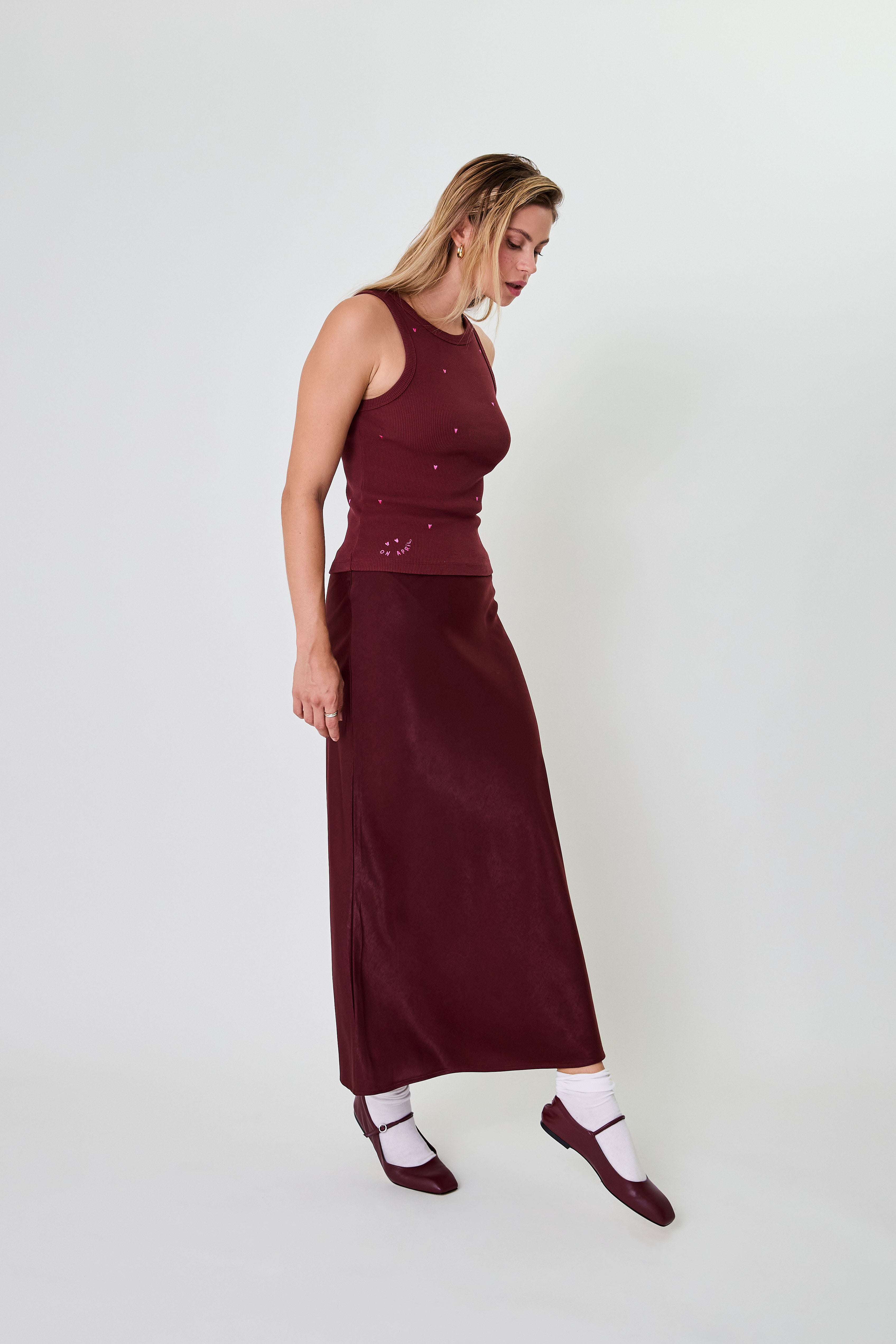 Dany Top Cherrywood
