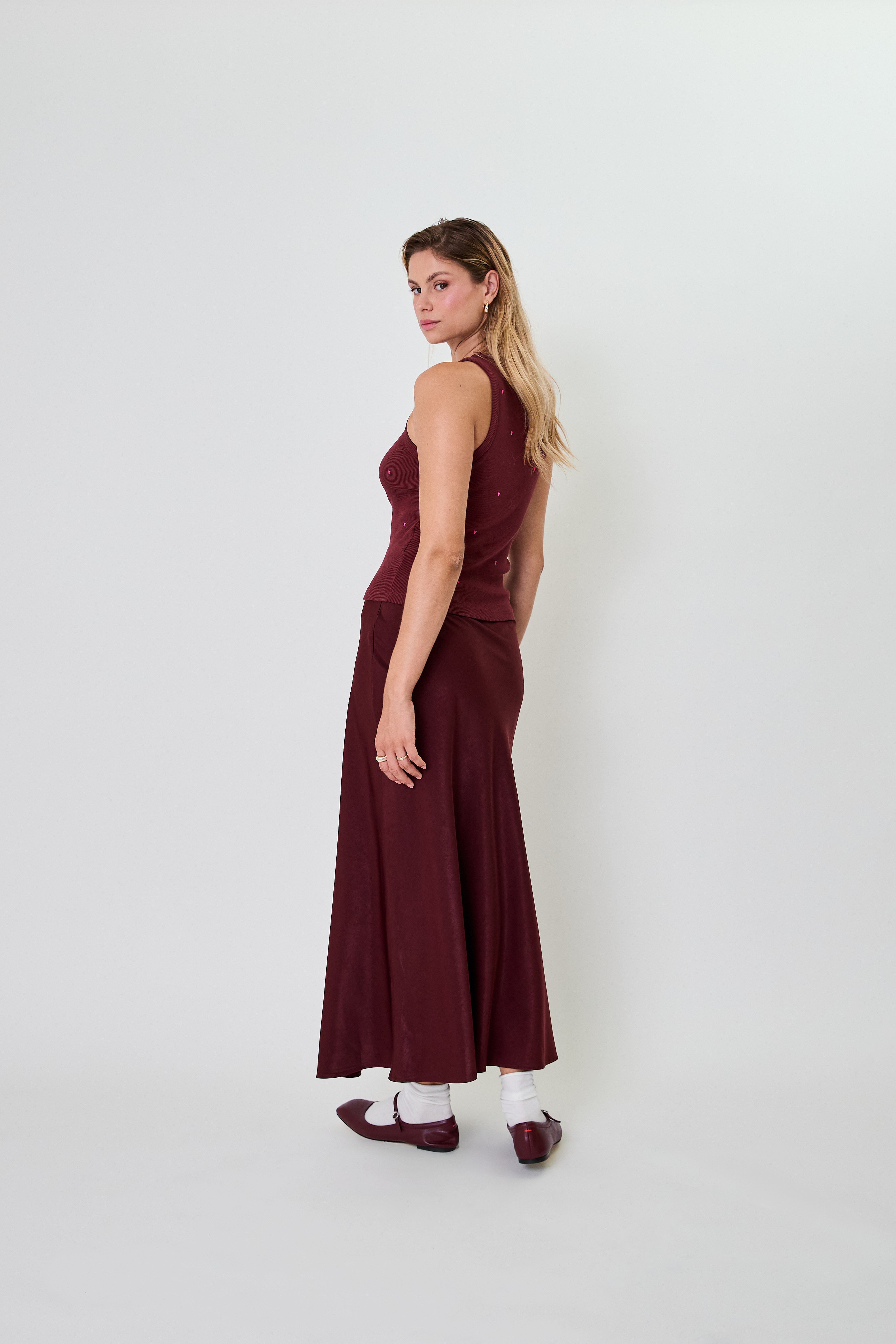 Dany Top Cherrywood