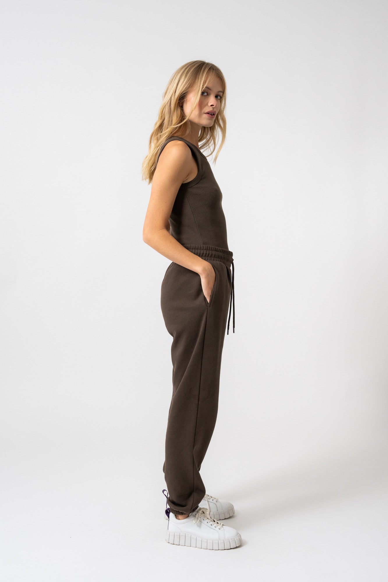 Sweat Jogger Deep Brown