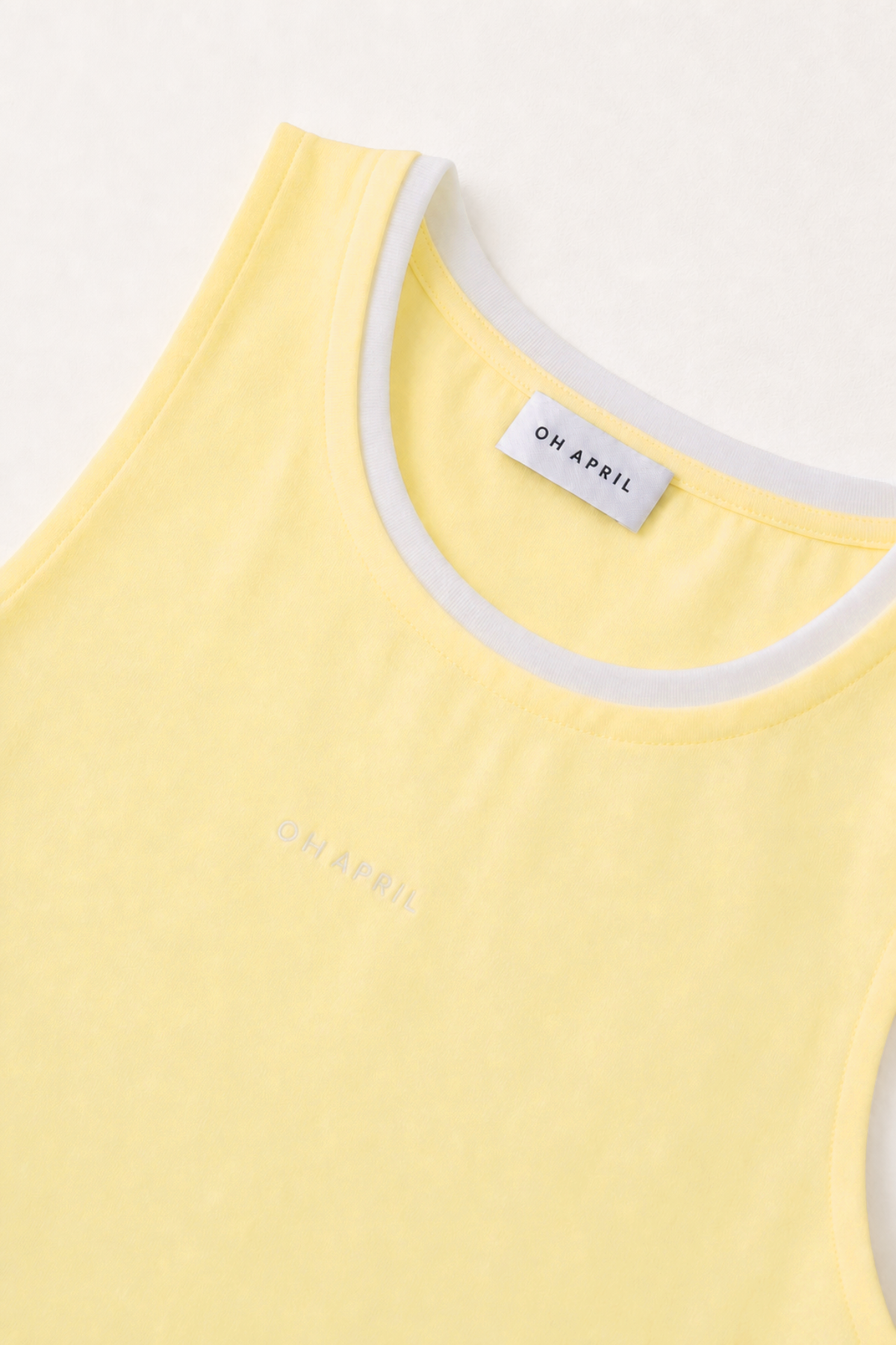 Eden Tanktop Butter Yellow
