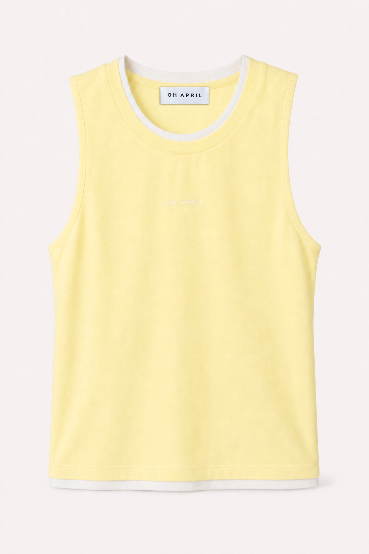 Eden Tanktop Butter Yellow