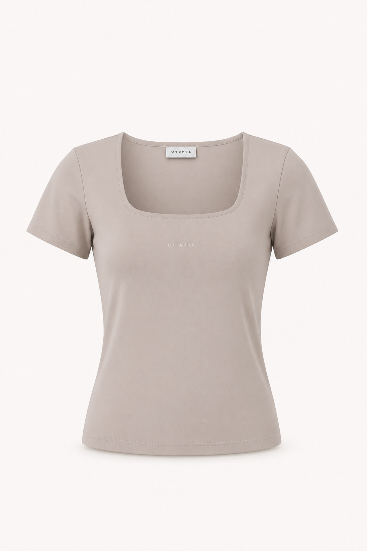 Kalina Slim Fit T-Shirt Taupe