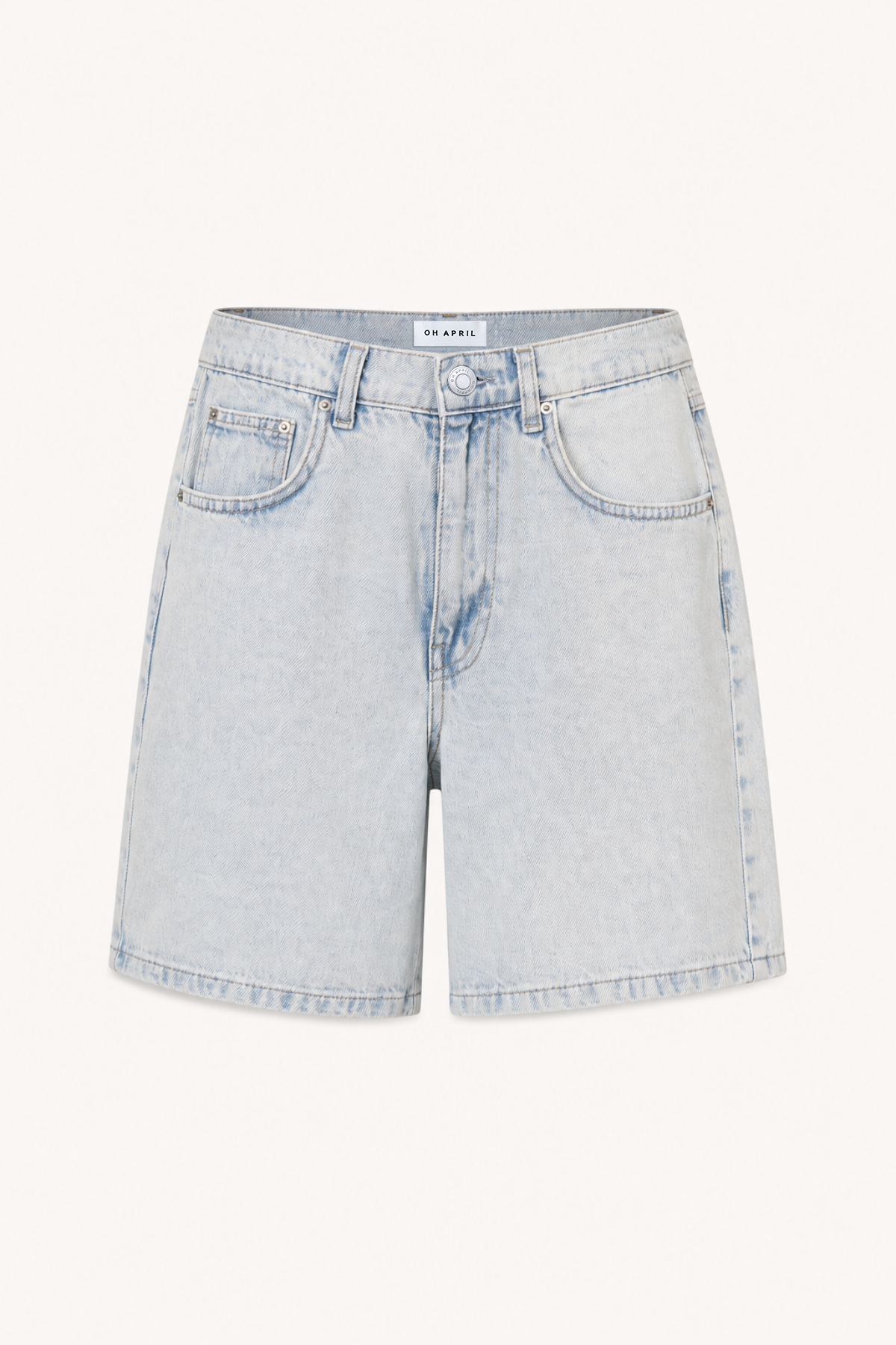 Mire Denim Shorts Light Blue