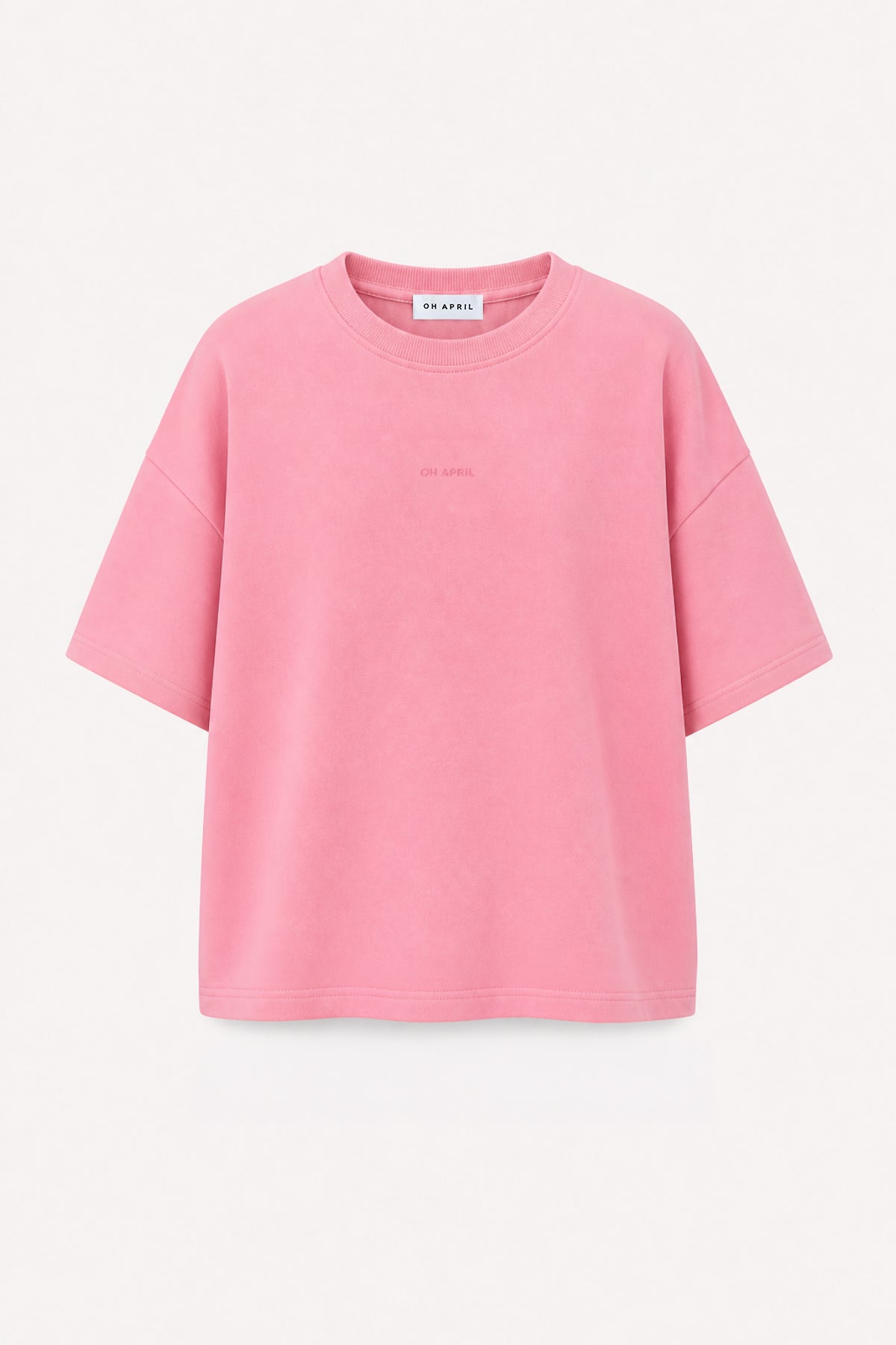 Karo Short Sleeve Sweater Light Pink