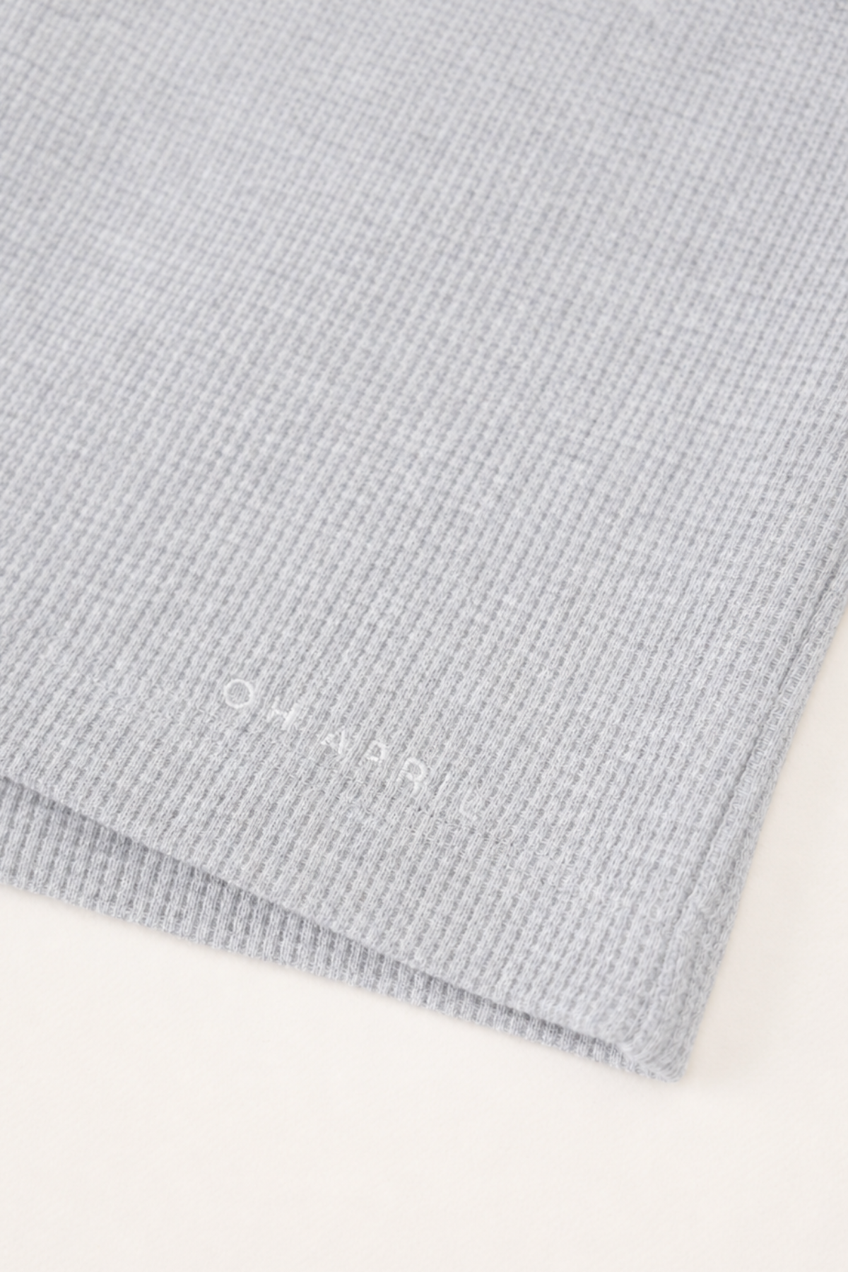 Elow Piqué Shorts Grey Melange