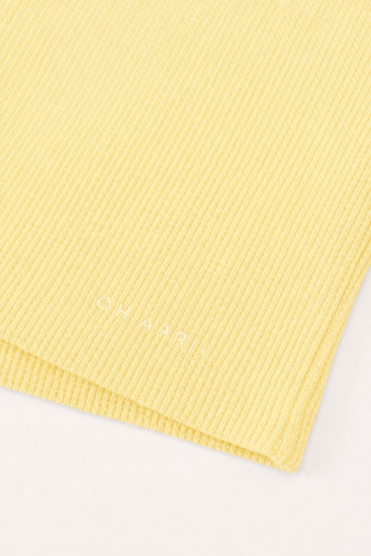 Elow Piqué Shorts Butter Yellow