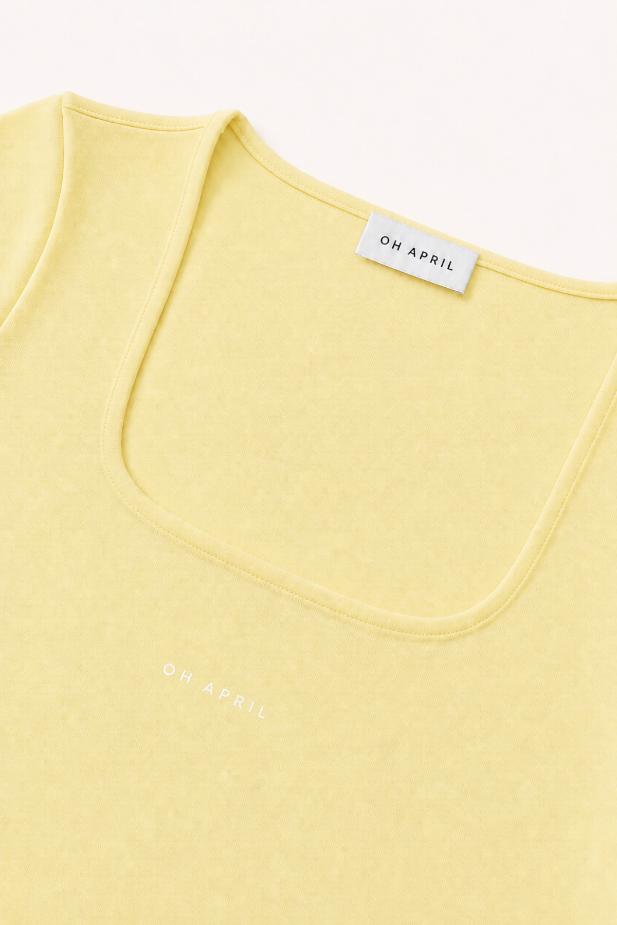 Kalina Slim Fit T-Shirt Butter Yellow