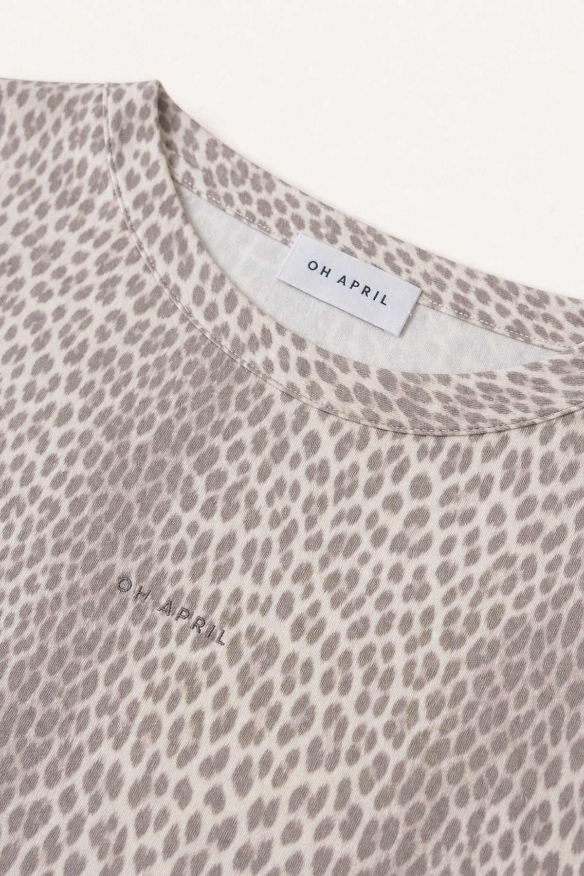 Isi A-Line Dress Micro Leo Beige