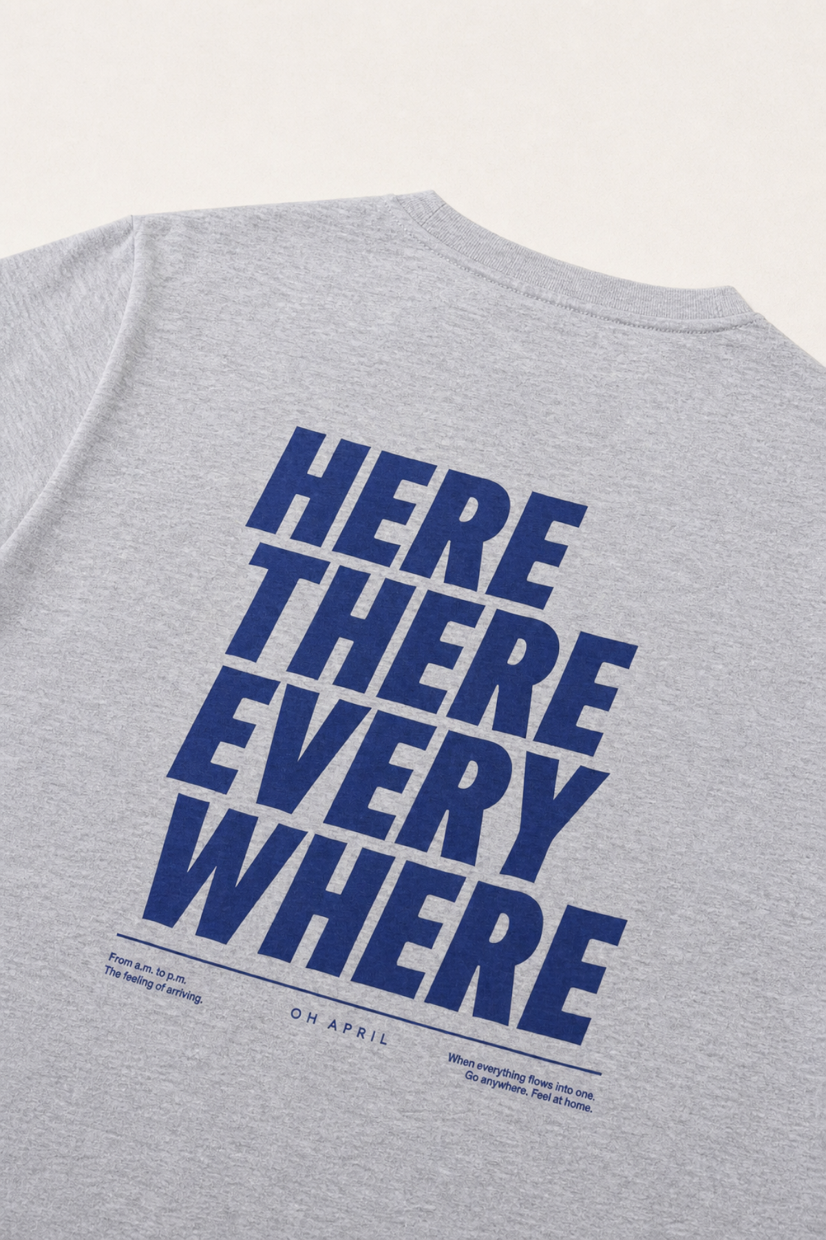 BF T-Shirt Everywhere Grey Melange