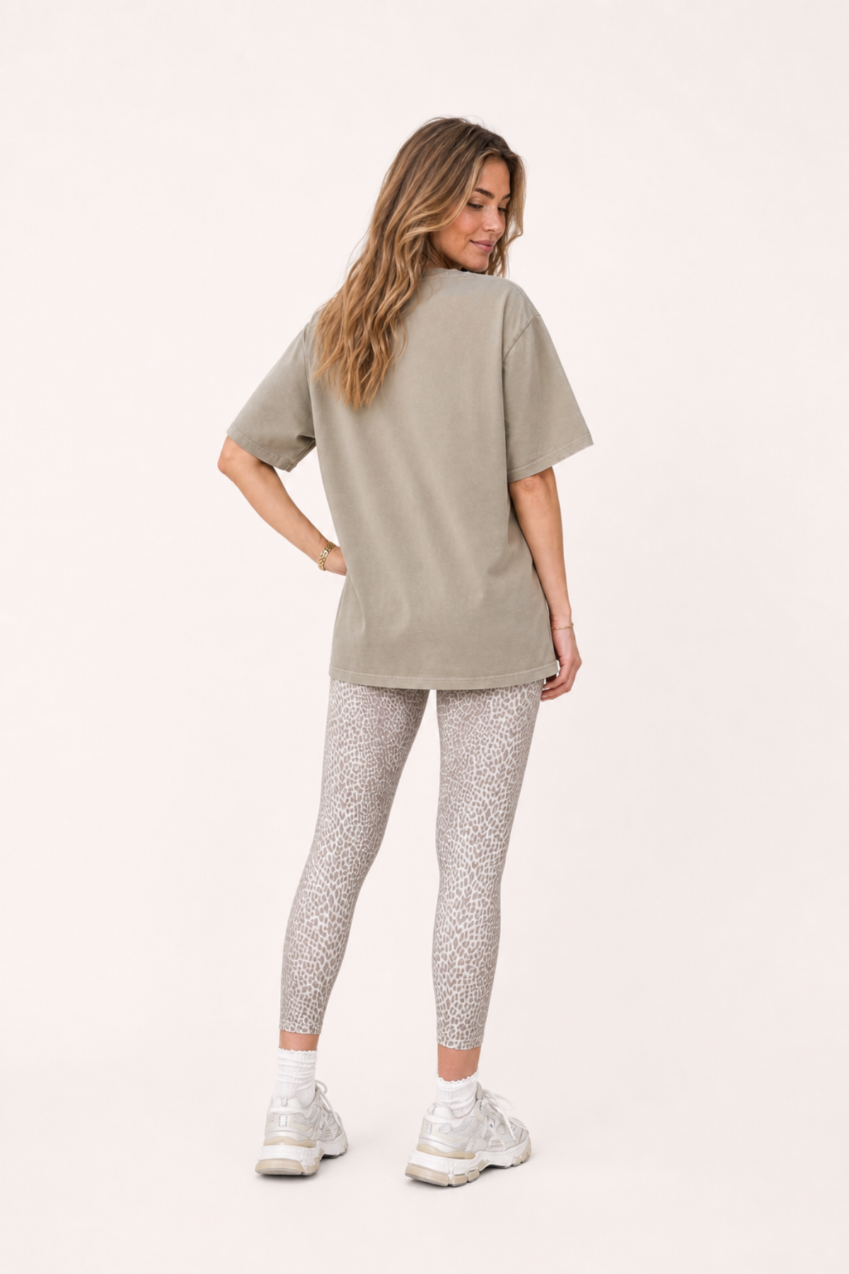 BF T-Shirt AM to PM Taupe Acid