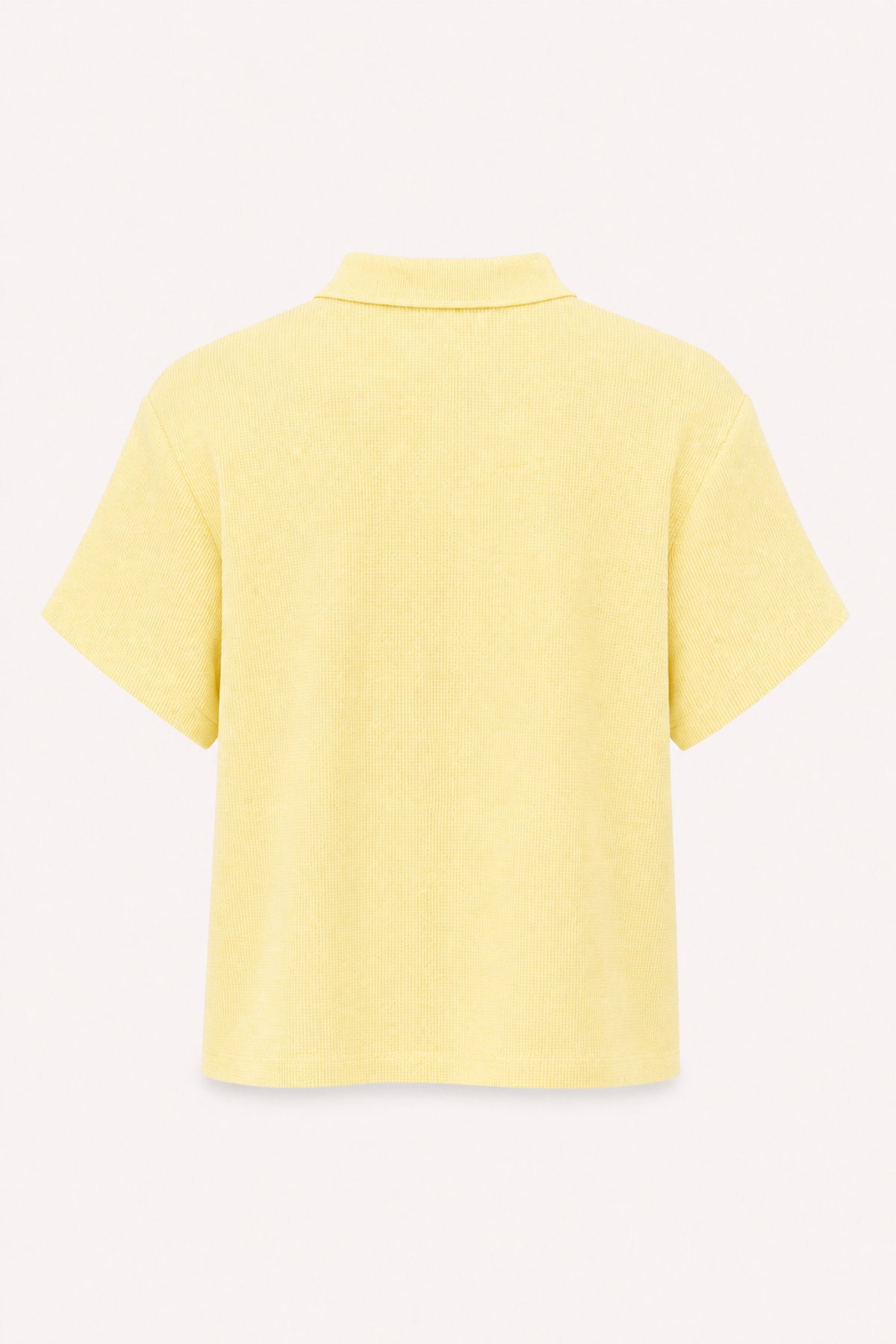Noa Piqué Polo Butter Yellow