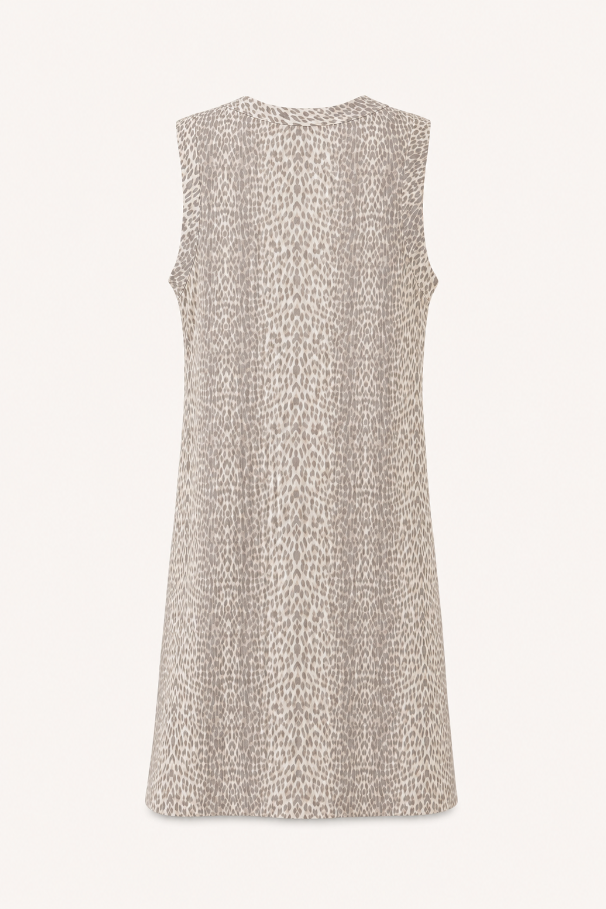 Isi A-Line Dress Micro Leo Beige