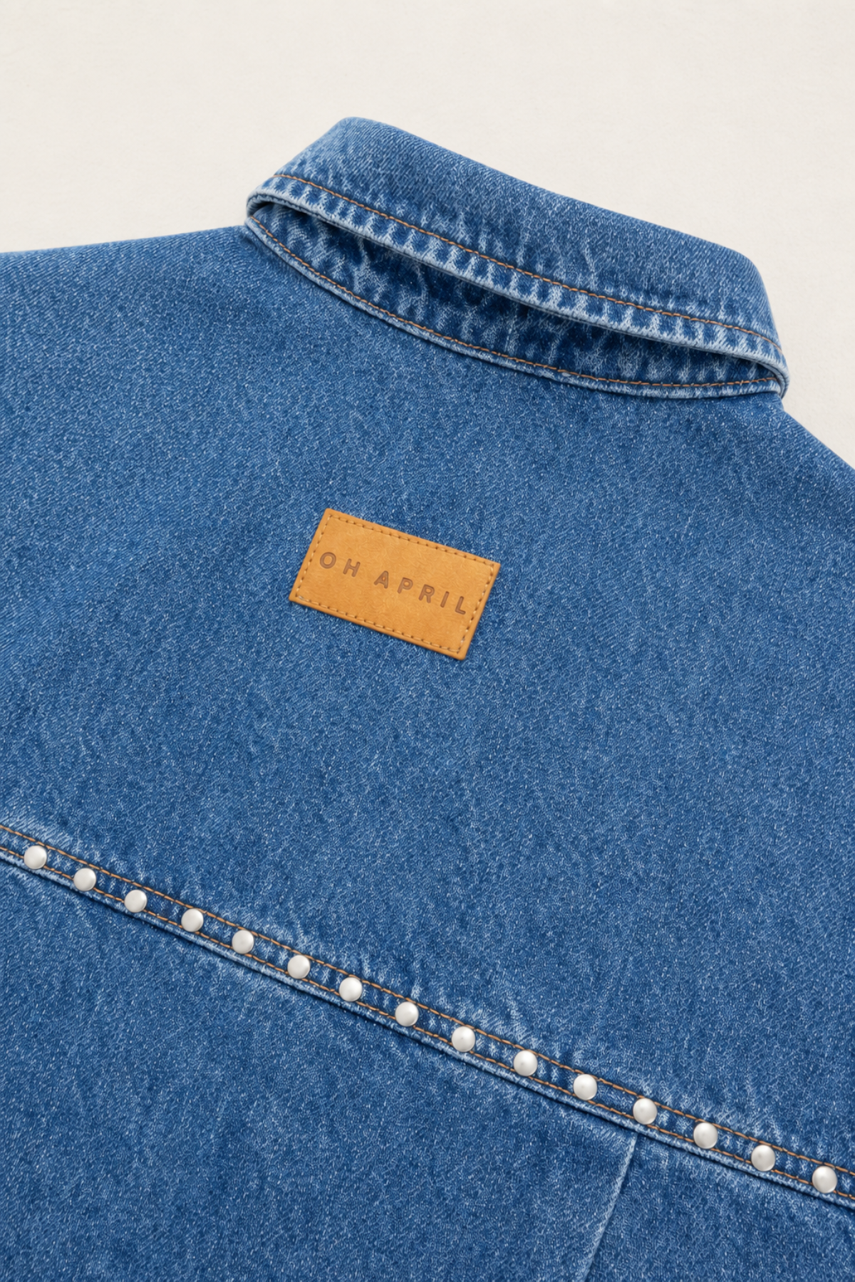 Vivian Denim Shirt Denim Mid Blue