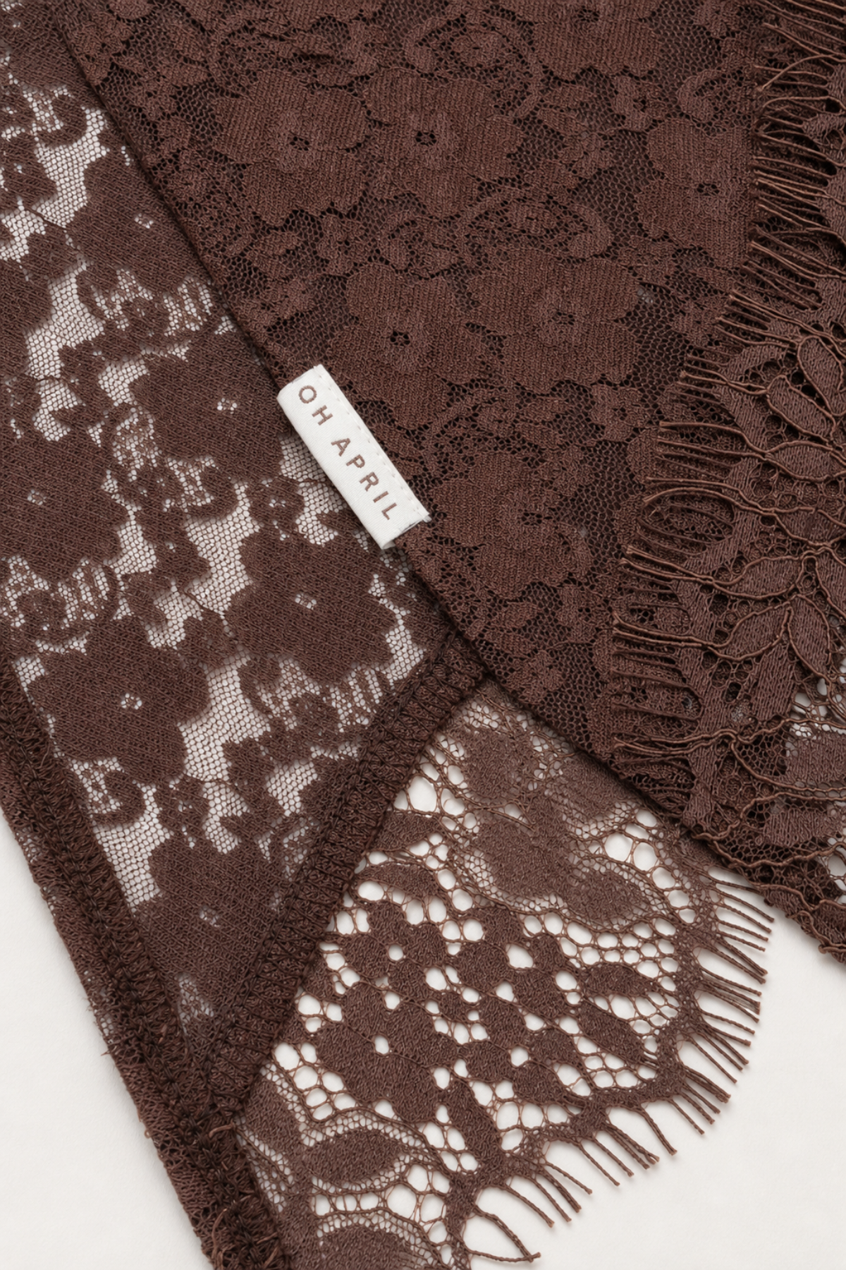 Phelia Wrap Skirt Dark Brown