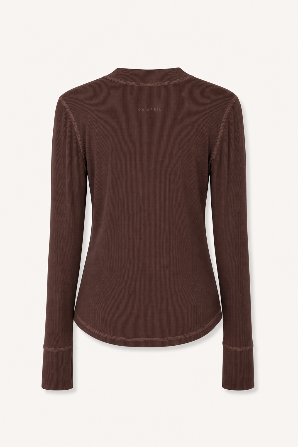 Maris Slim Fit Longsleeve Dark Brown