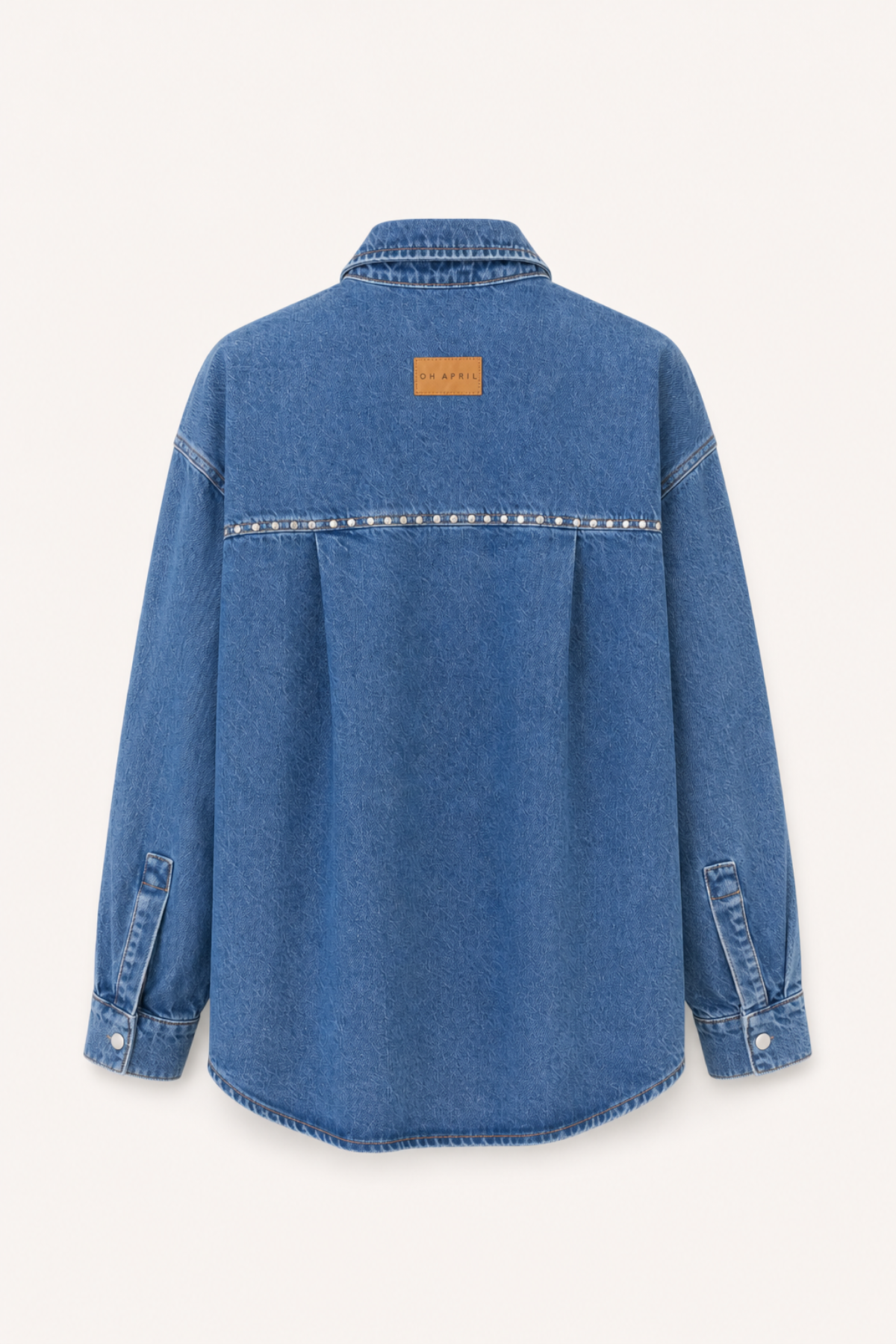Vivian Denim Shirt Denim Mid Blue