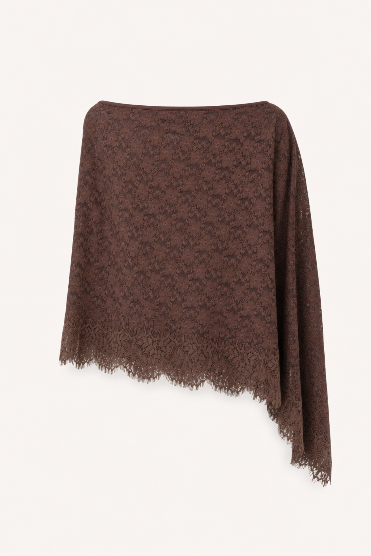 Phelia Wrap Skirt Dark Brown