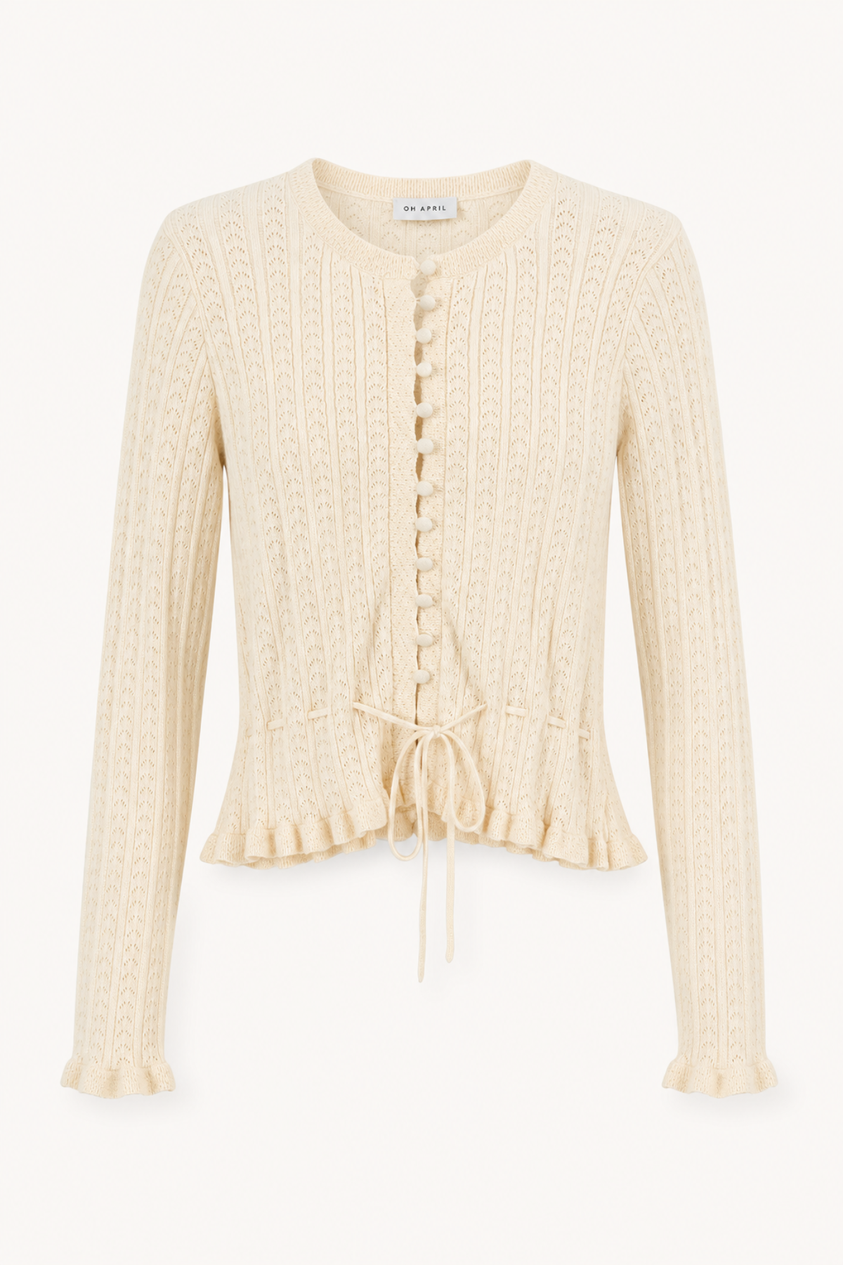 Rosi Knit Cardigan Off White