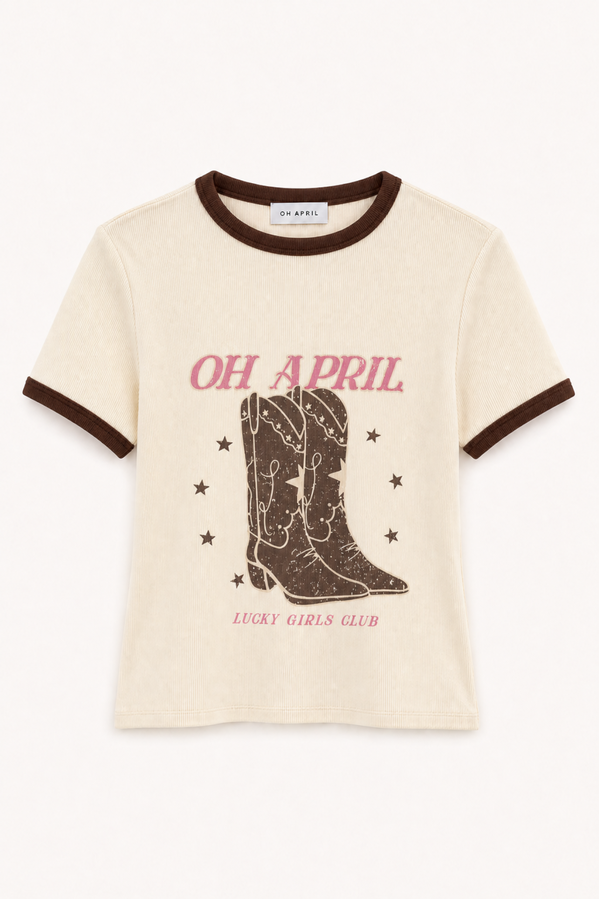 Regular T-Shirt Boots Off White