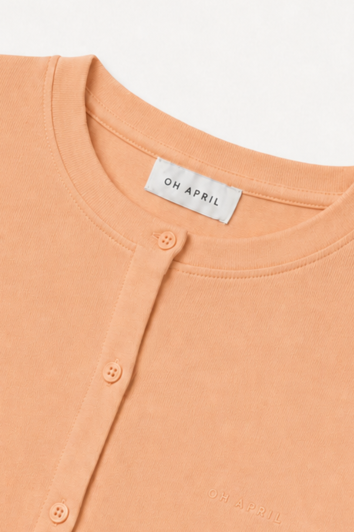 Tima Jersey Cardigan Peach