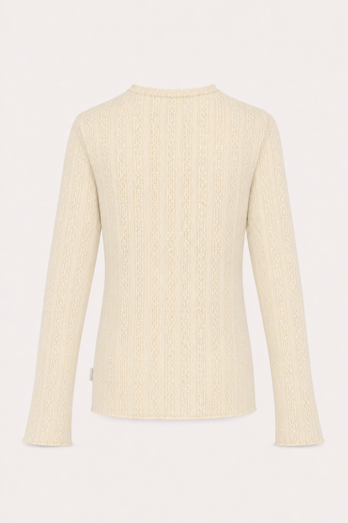 Zahara Lace Longsleeve Off White