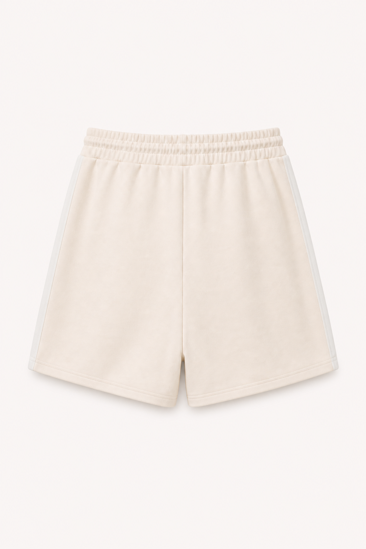 Kael Track Shorts Beige