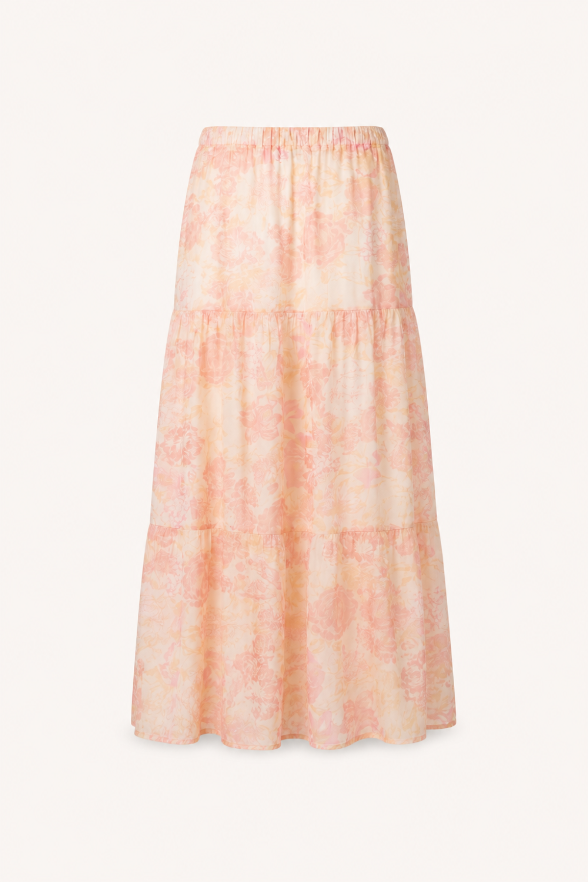 Caloa Volant Skirt Soft Floral