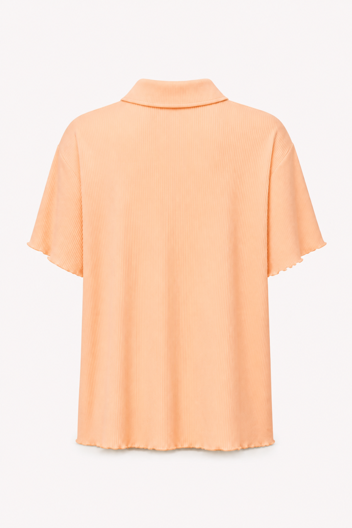 Fleur Short Sleeve Blouse Peach