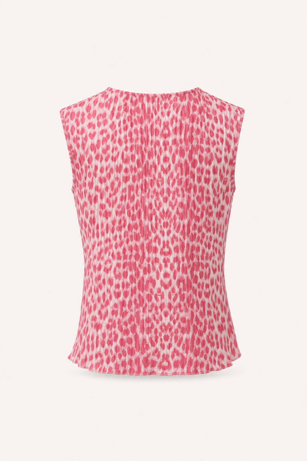 Solin Plissee Top Leo Raspberry