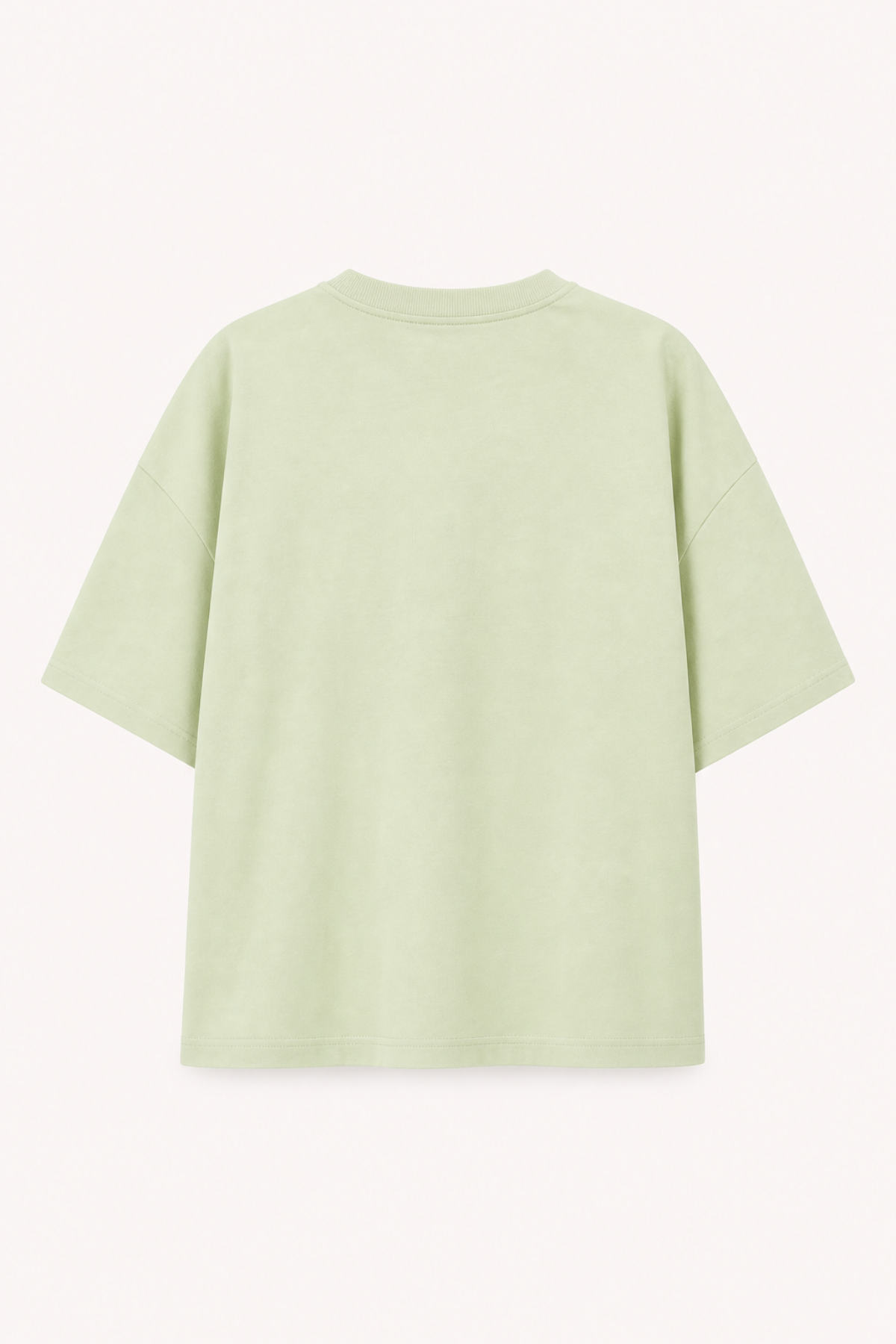 Ella Boxy T-Shirt Mint Green Acid