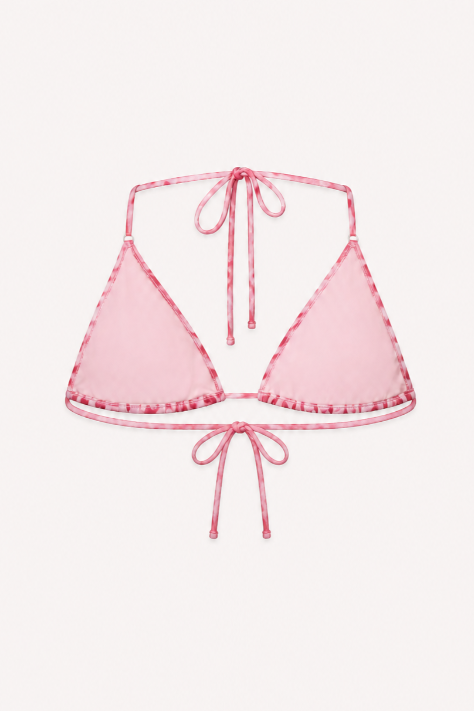 Zola Bikini Top Leo Raspberry