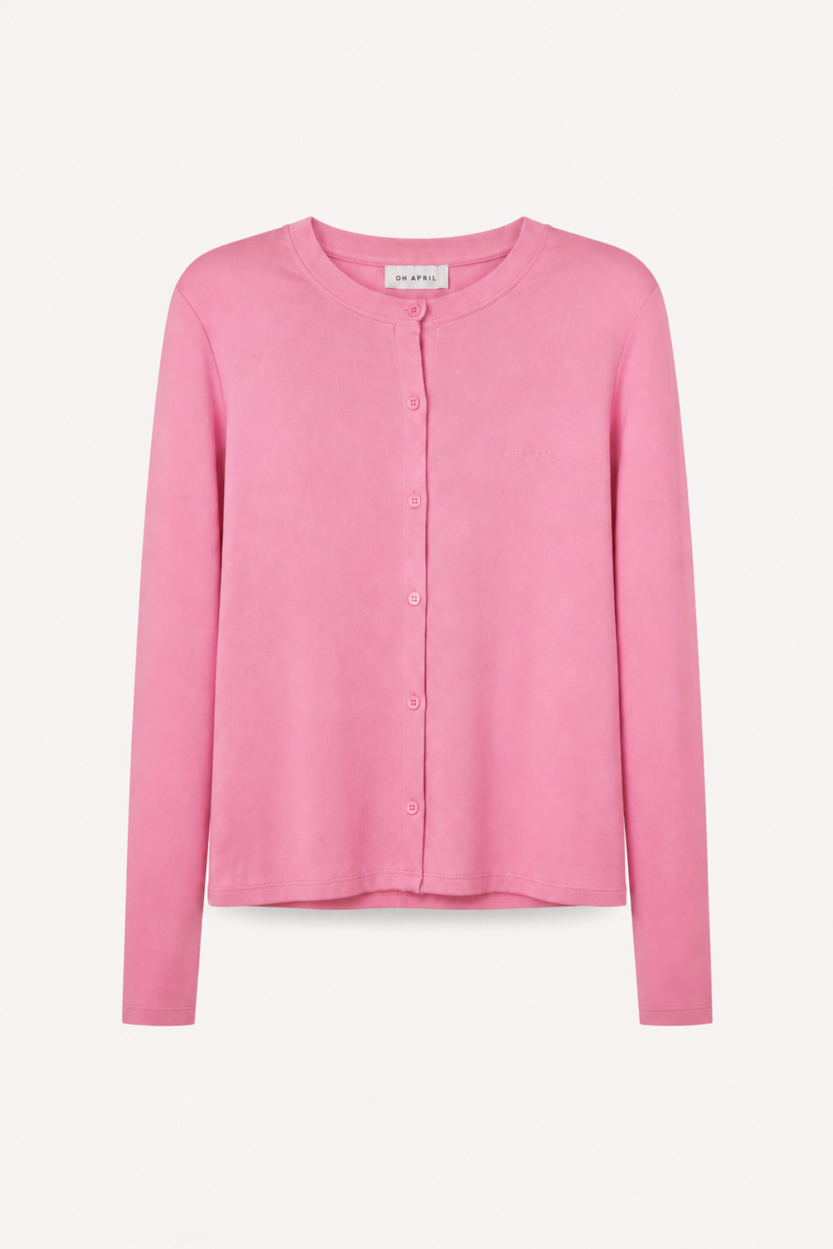 Tima Jersey Cardigan Light Pink