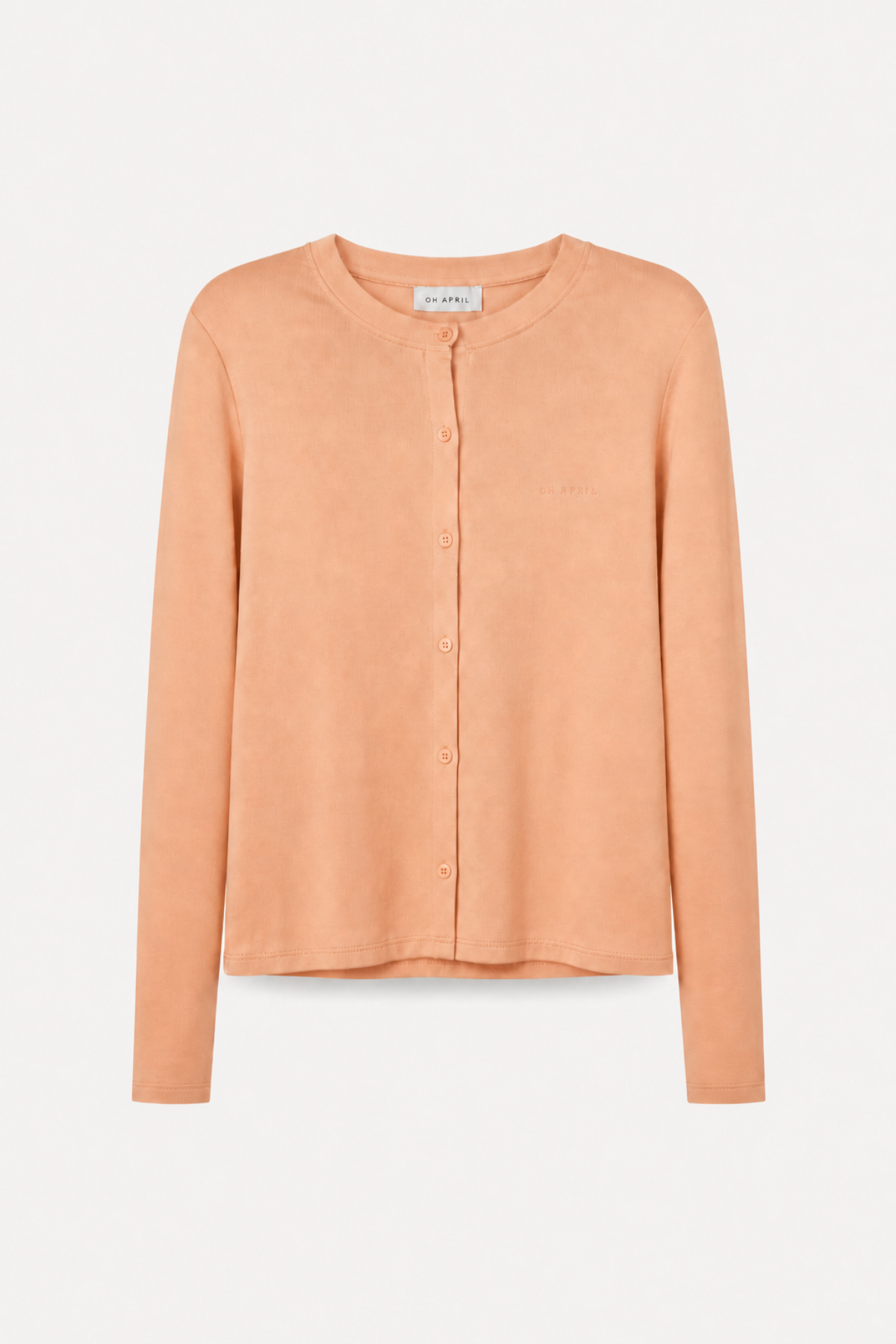 Tima Jersey Cardigan Peach