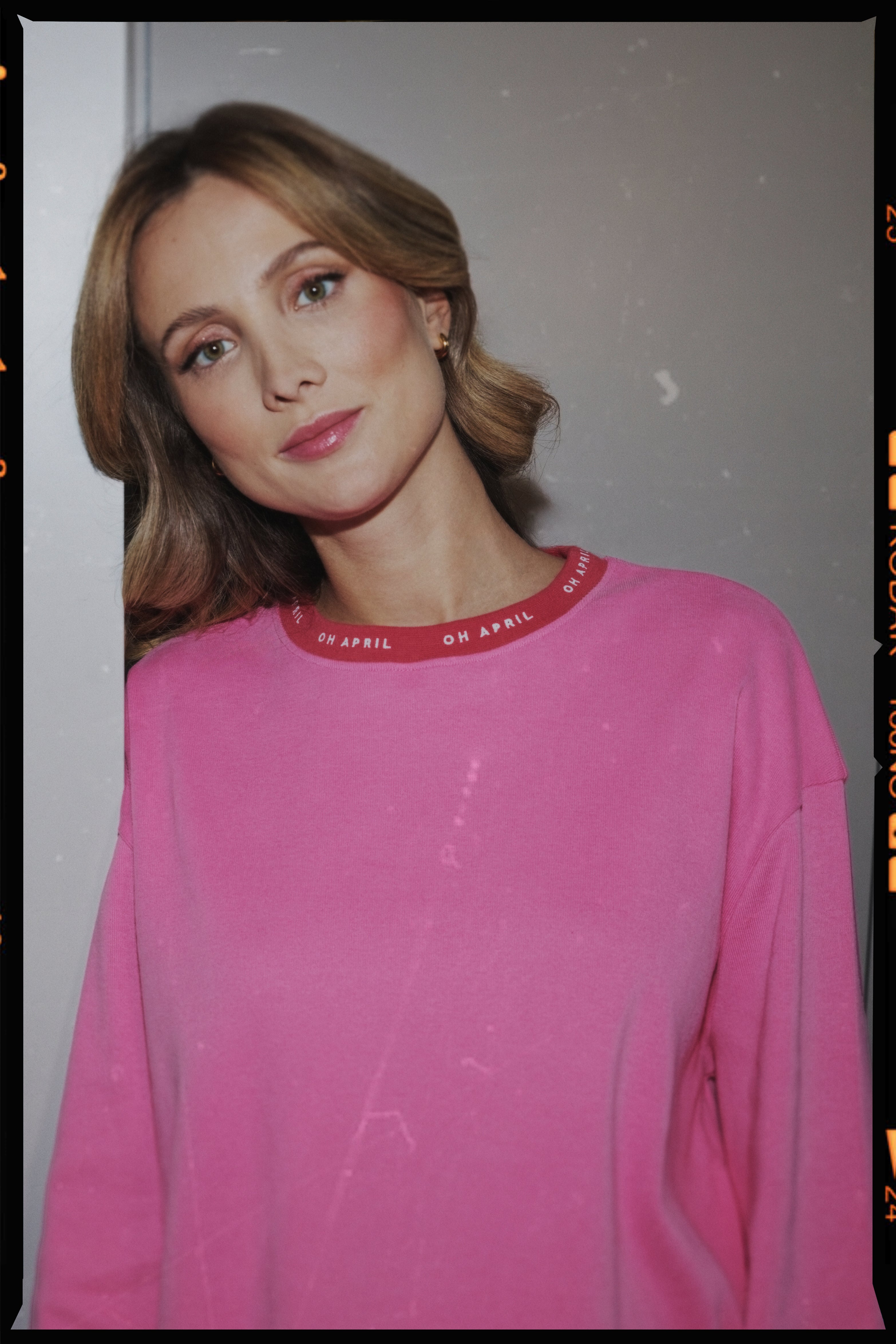 Carol Logo Longsleeve Pink / Red