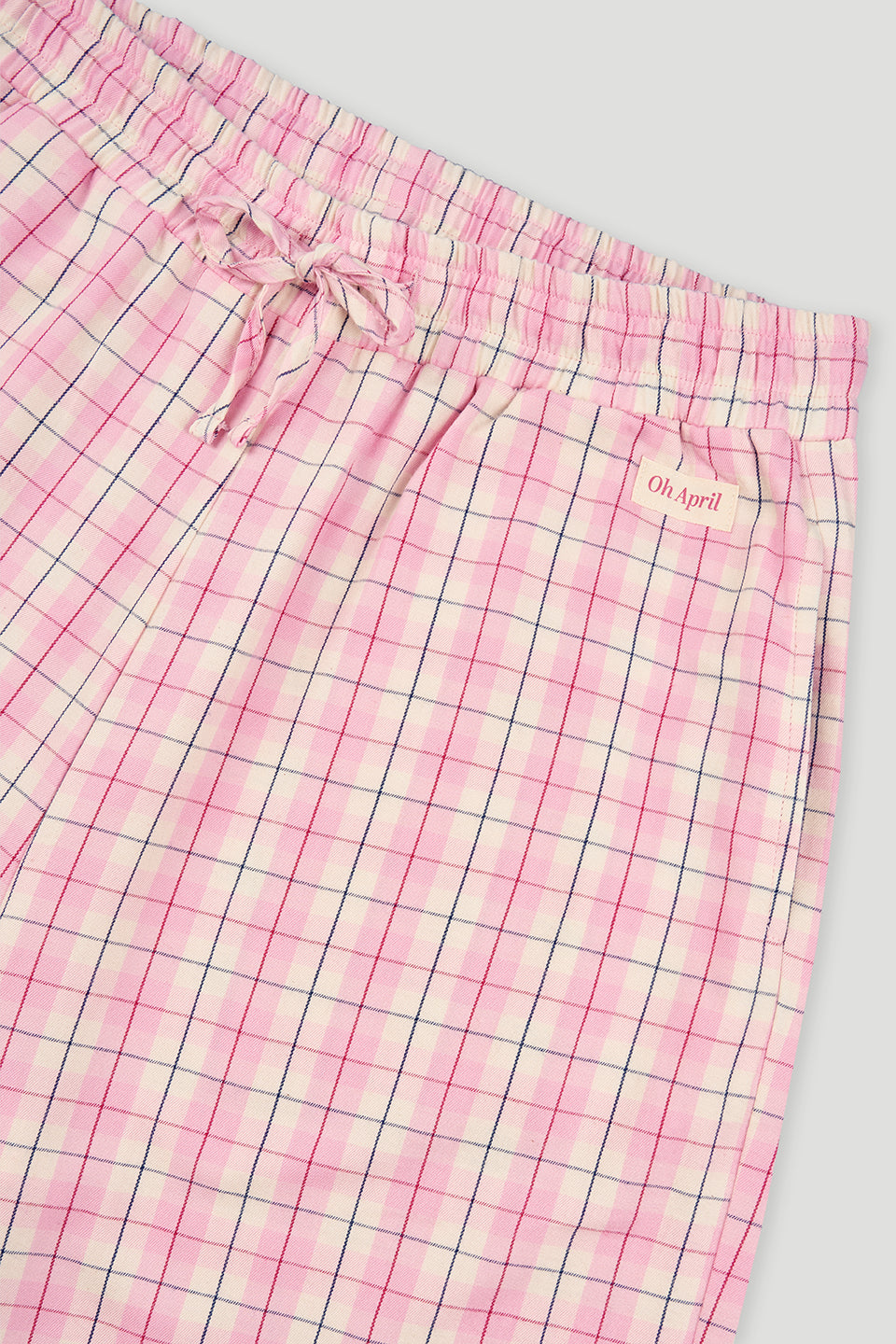 Elior Woven Pants Petal Cream Check