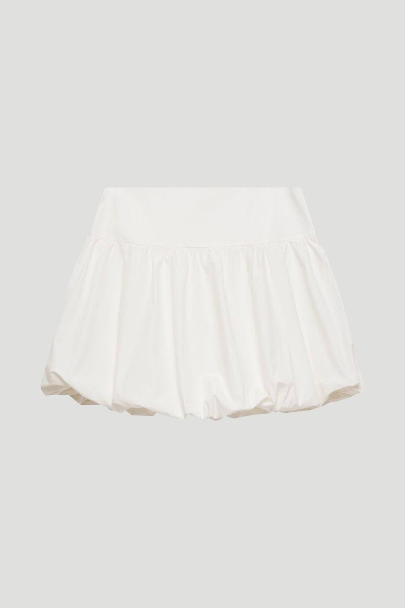 Elou Bubble Skirt Warm White