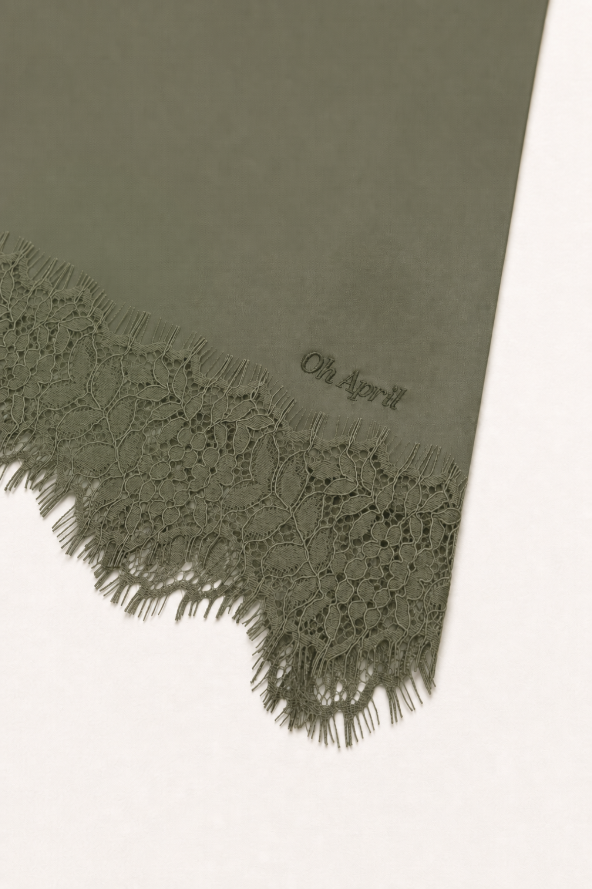 Tami Satin Top Olive