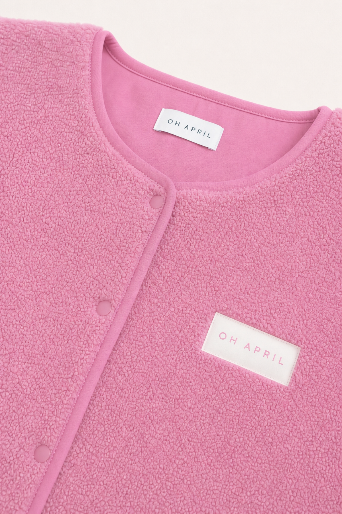 Magnolia Fleece Vest Pink