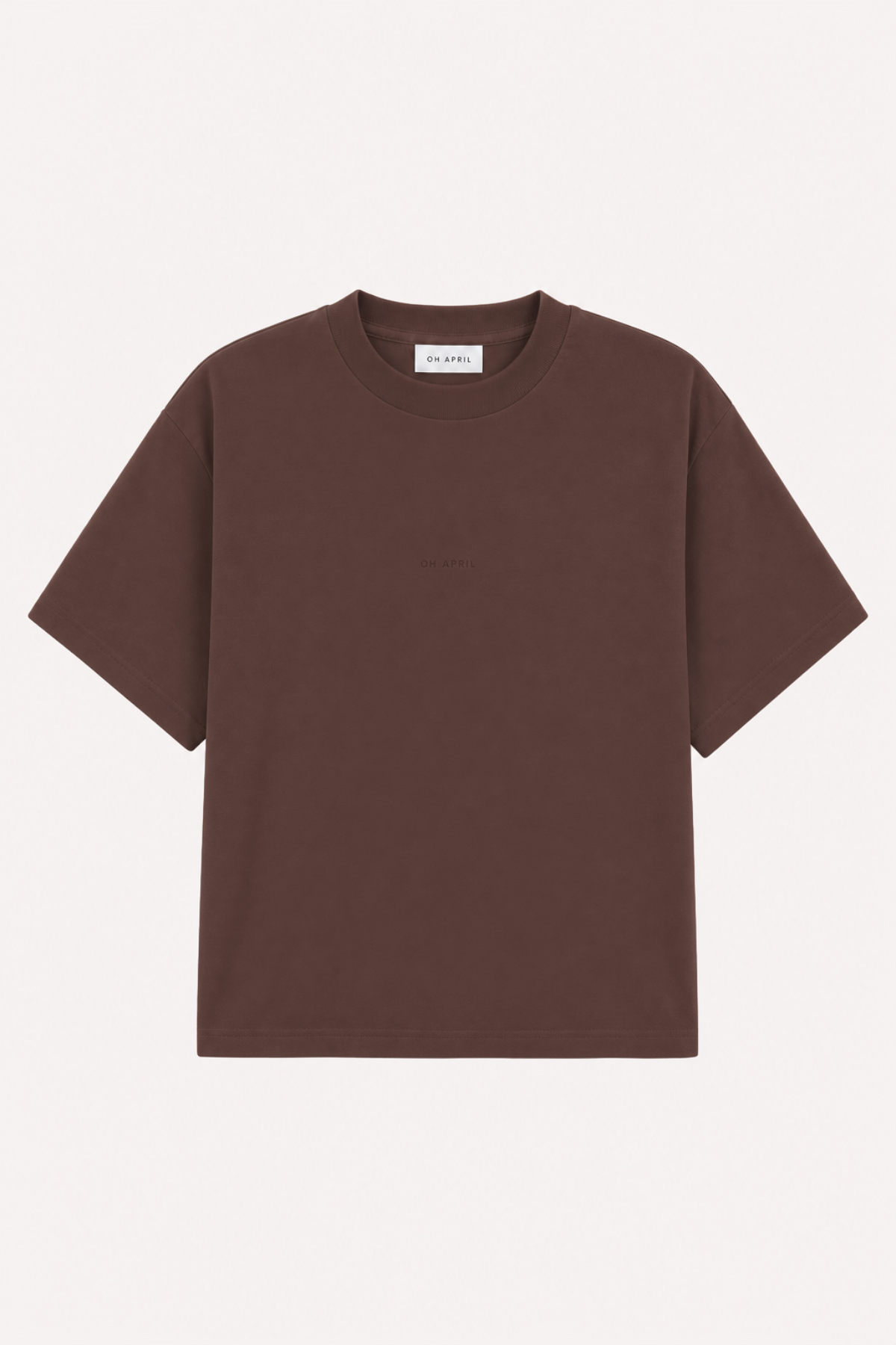 Ella Boxy T-Shirt Dark Brown