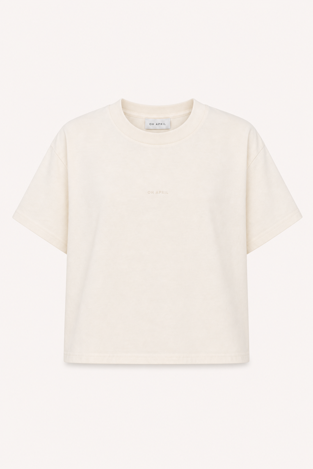 Ella Boxy T-Shirt Off White