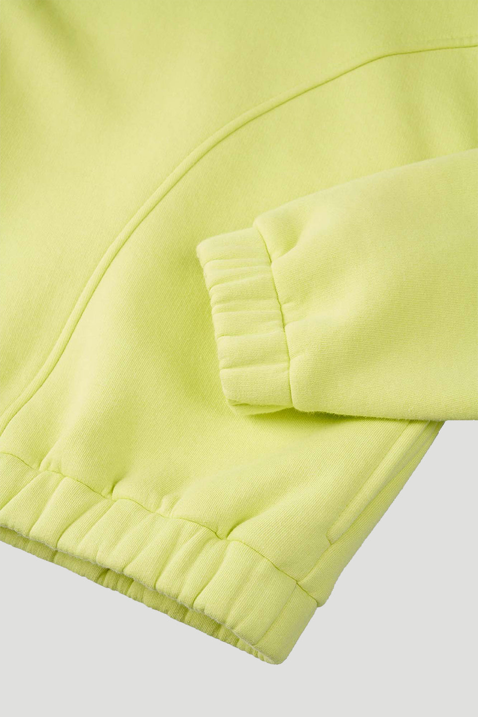 Evie Zipper Sweater Lime