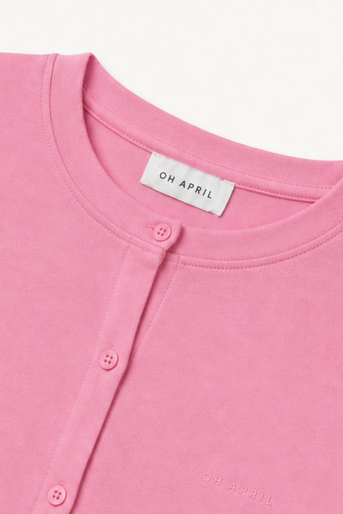 Tima Jersey Cardigan Light Pink