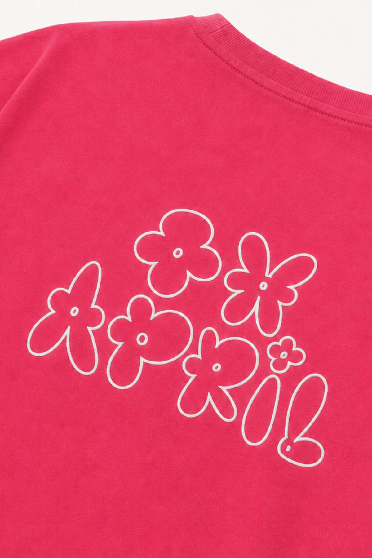 BF T-Shirt Flower Raspberry