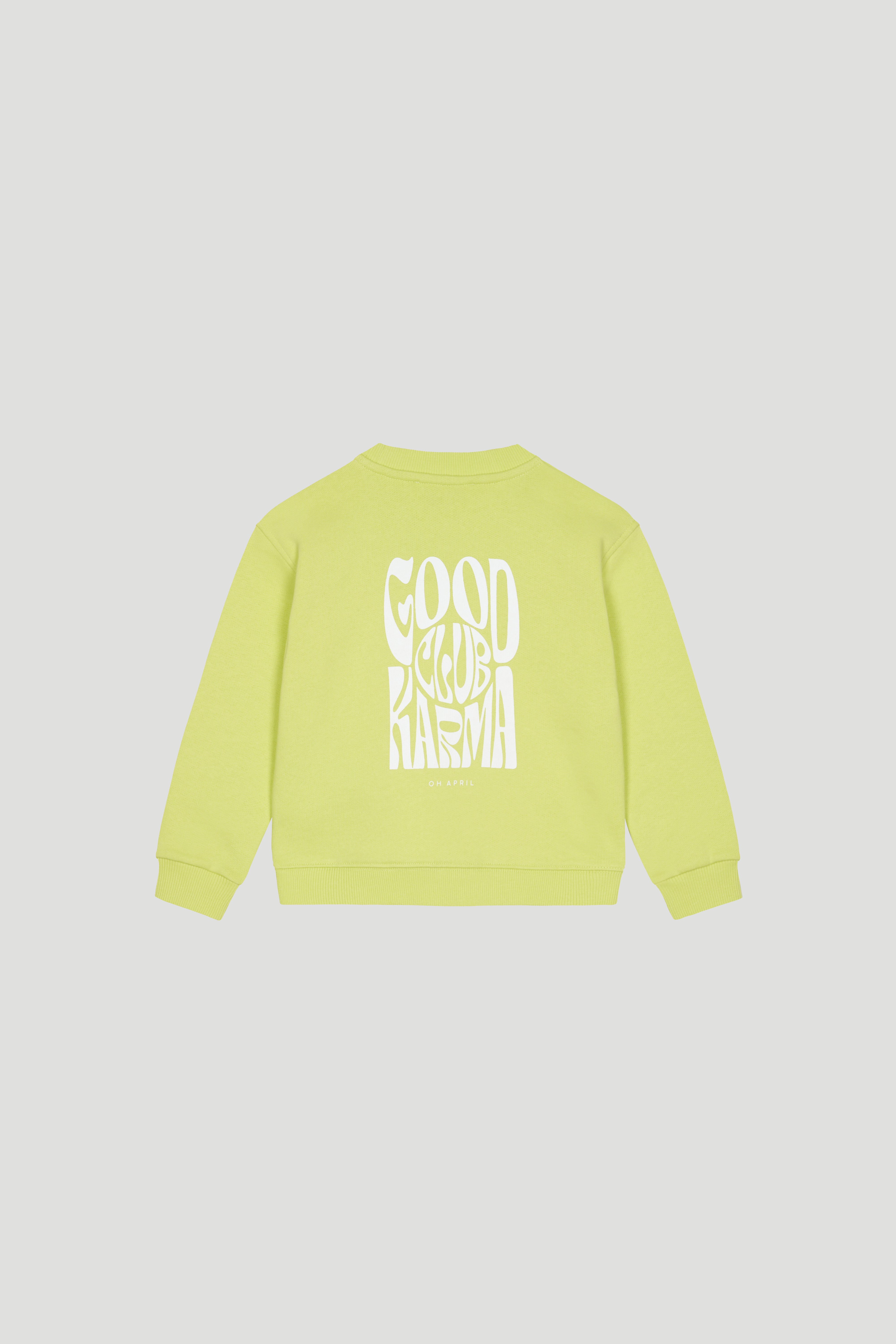 Kids Sweater Lime Good Karma Club