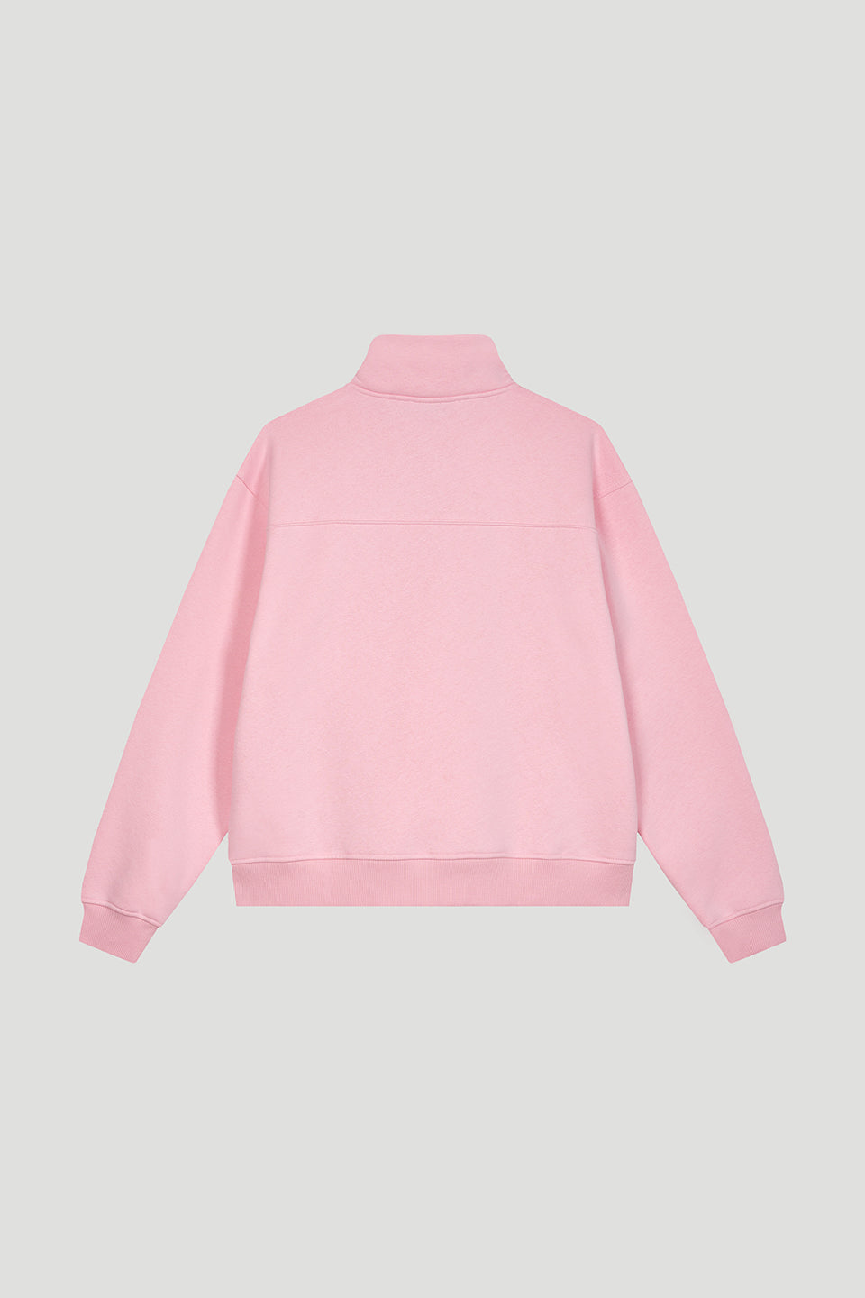 Georgia Half-Zip Sweater Baby Rose