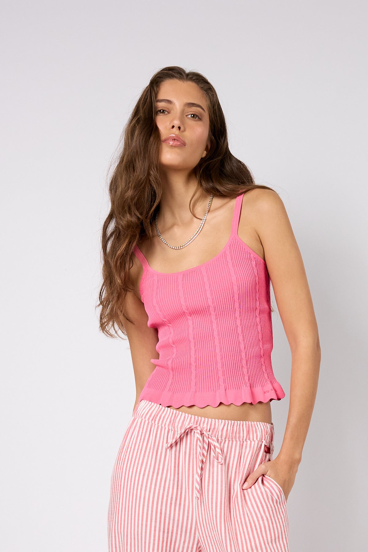 Glinda Top Dark Rose