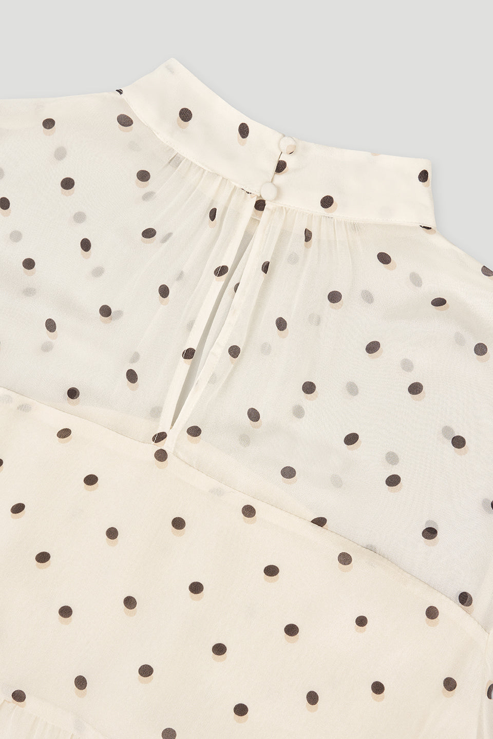 Lavinia Volant Dress Polkadot