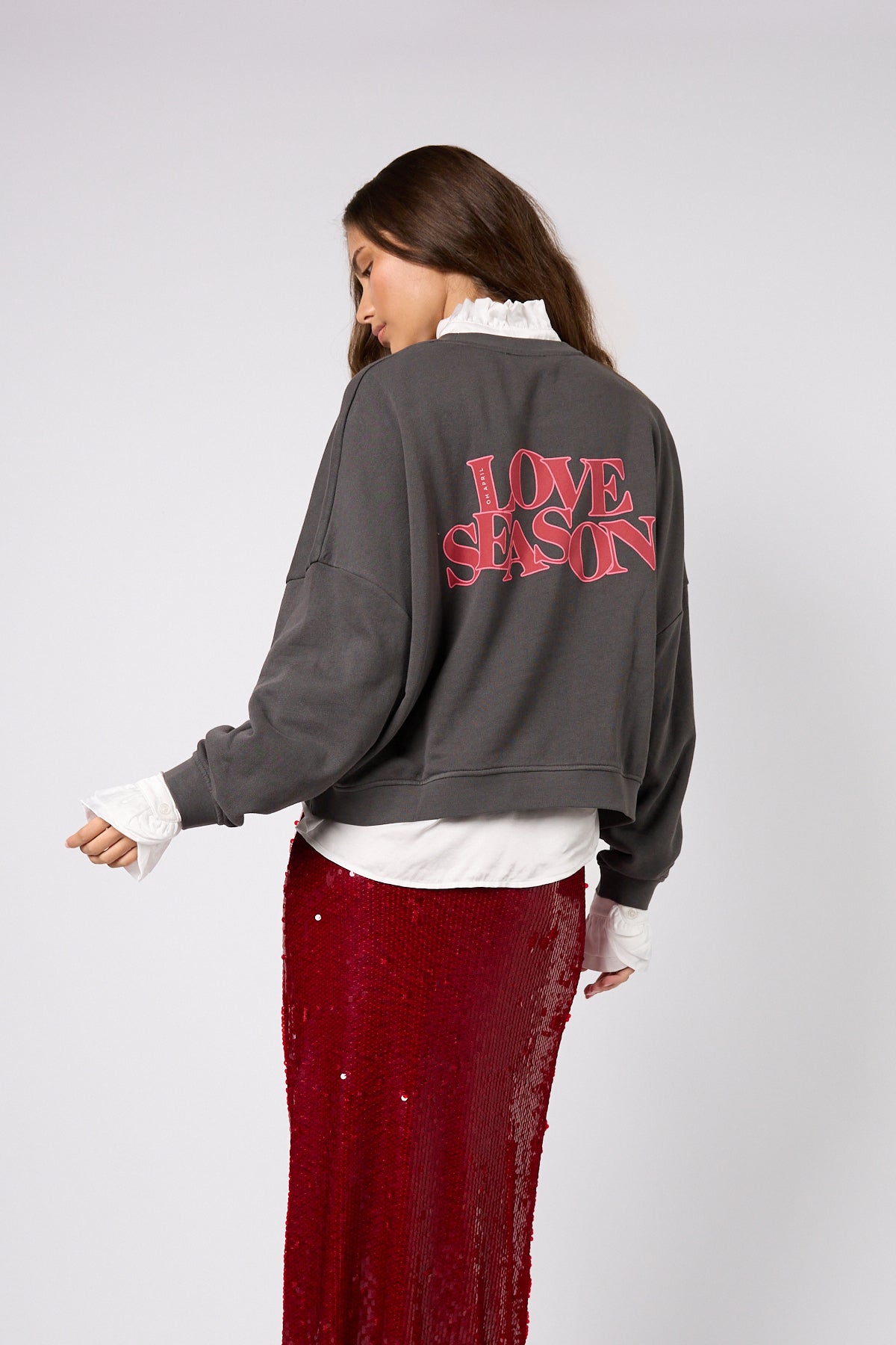 Light Sweater Love Season Graphite