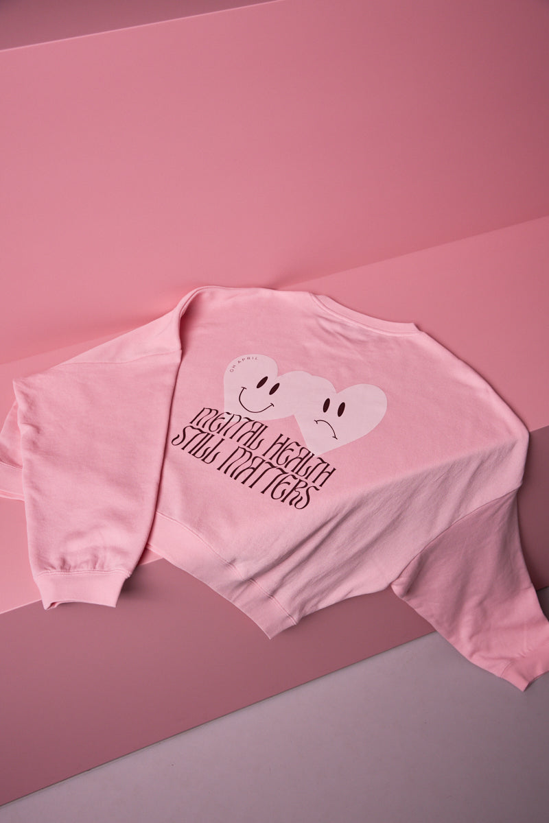 Light Sweater Mental Health Rose