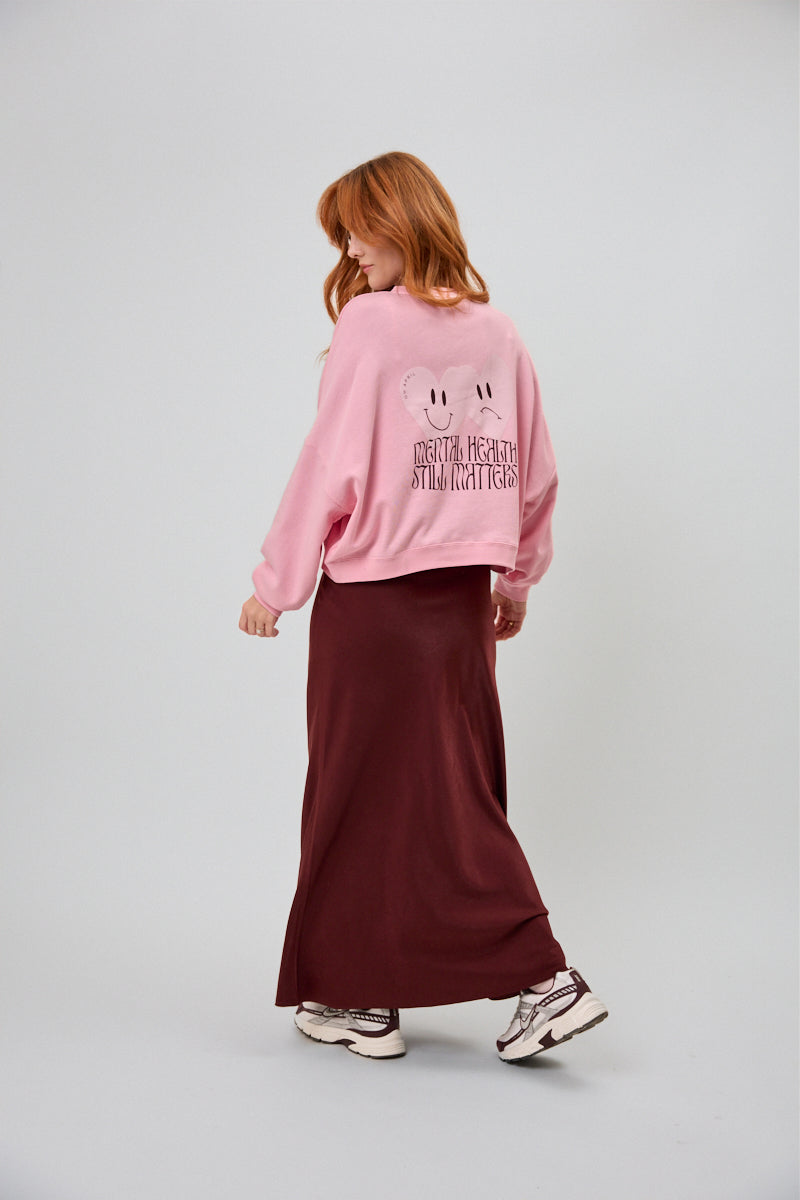 Light Sweater Mental Health Rose